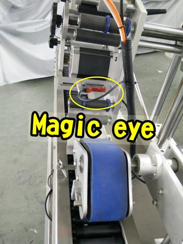 Máquina etiquetadora de viales con controlador de motor de etiquetado servo Delta de alta velocidad para botellas redondas pequeñas