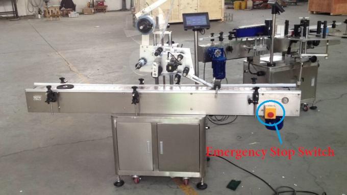 Aplicador de etiquetas de superficie plana PLC Siemens para máscara con certificado CE