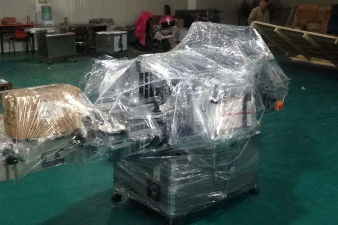 Máquina de etiquetado de viales de Opp de aleación de aluminio para botellas redondas, etiquetadora industrial