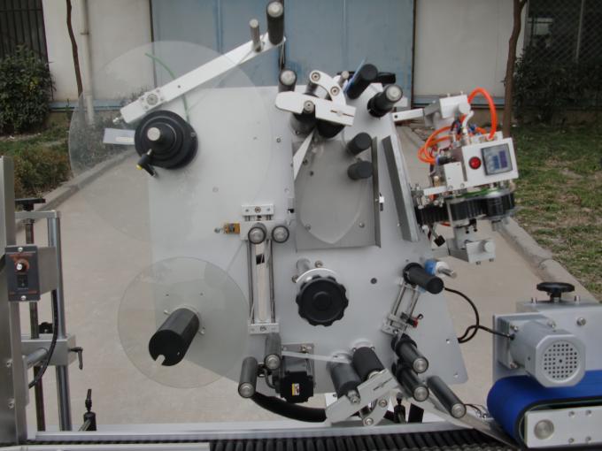 Máquina de etiquetado del vial de la marca HY del motor del transportador, 7ma máquina de la etiqueta autoadhesiva de la batería para la electrónica