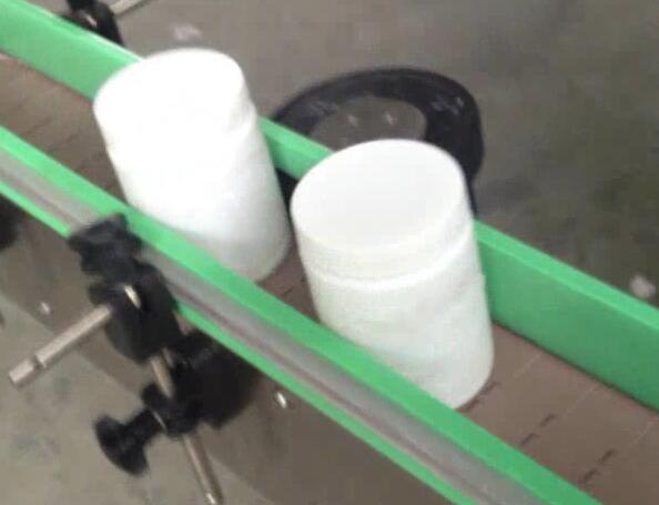 Máquina de etiquetado de botellas redondas, máquina de embotellado y etiquetado para tarro de bround suger