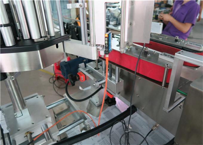 Etiquetadora redonda de la etiqueta engomada de la botella con el ojo mágico importado de la alta precisión