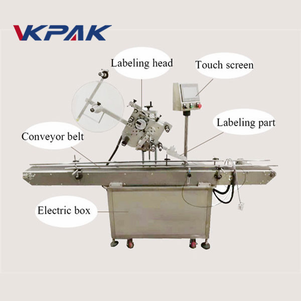 Máquina etiquetadora automática del encendedor del aplicador de etiquetas de la superficie plana del ojo eléctrico