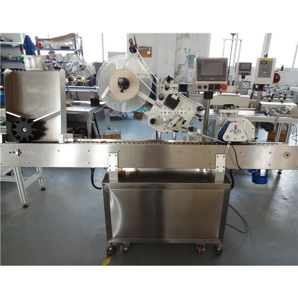 Etiquetadora horizontal del frasco automático de la economía del control del Plc para la mini botella