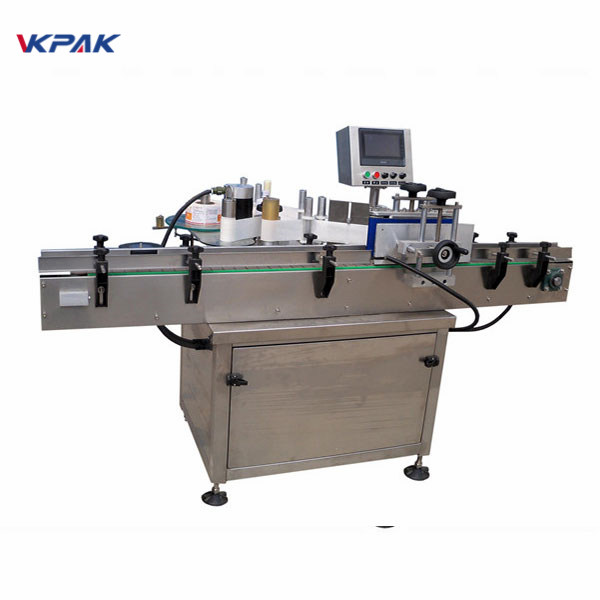 Control automático del PLC de la máquina de etiquetado de la botella redonda del servomotor SUS304