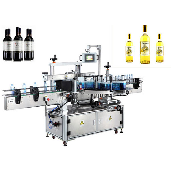 Máquina aplicadora de etiquetas para botellas de vino, etiquetadora de botellas de cerveza