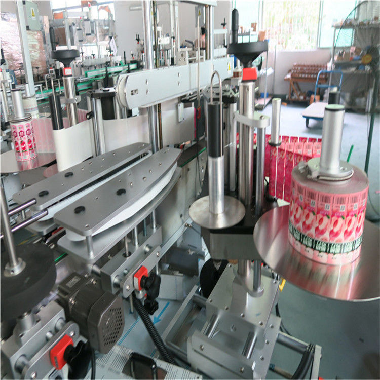 China Máquina automática de etiquetado de etiquetas autoadhesivas de frente trasero proveedor de diámetro exterior máximo de 330 mm