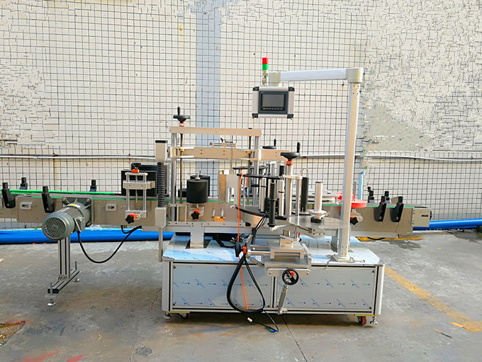 Máquina de etiquetado autoadhesiva sensible a la presión delantera y trasera con motor importado