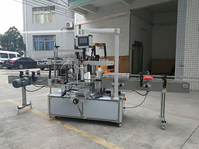 Máquina automática 220V 50HZ 1200W del etiquetado de la etiqueta engomada del lacre de la esquina del cartón