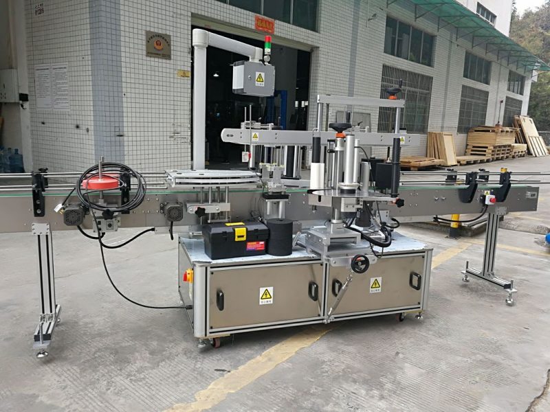 China Máquina de etiquetado de etiquetas adhesivas de sellado de esquinas de cartón automático completo 220V 50HZ 1200W proveedor